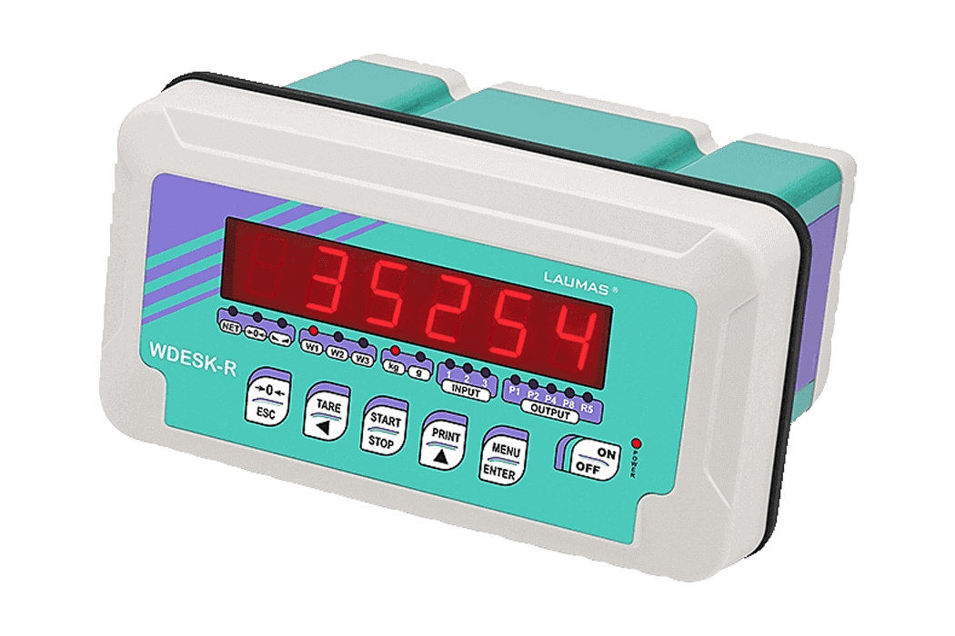 EILF_L-WDESK-R Wägeindikator mit roter LED-Anzeige