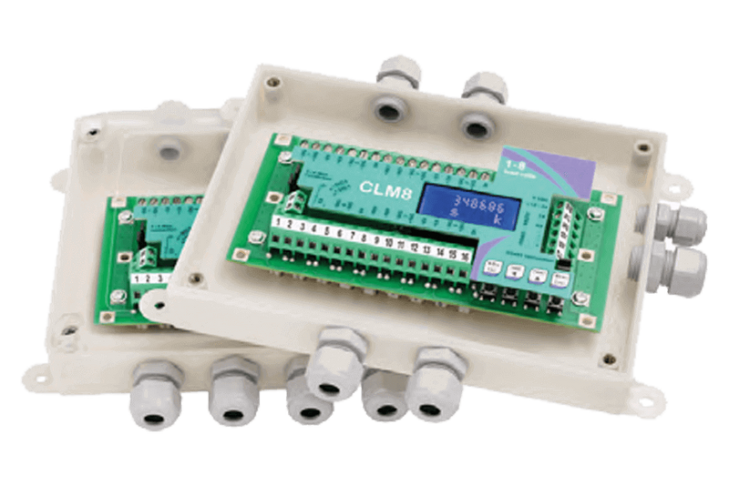 ETLB_CLM8 Intelligenter Anschlusskasten, geöffnet, mit Anschlussplatinen
