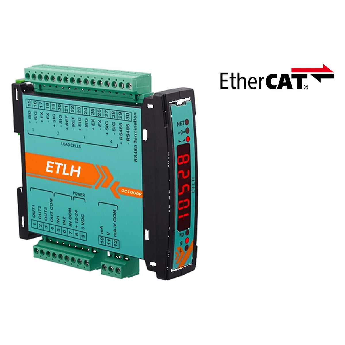 ETLH Wägetransmitter 4 Kanäle, Ausführung EtherCAT