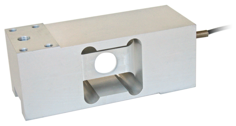 LCLM_L-AR Single-Point-Wägezelle aus Aluminium, Schrägansicht