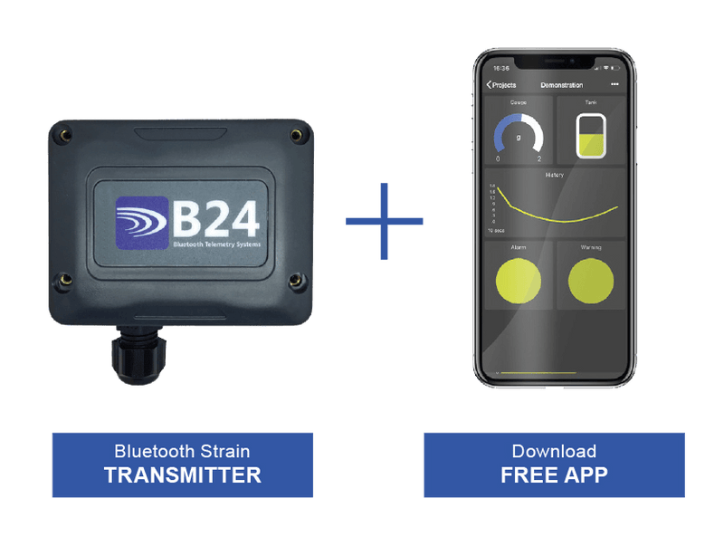 Bluetooth-Transmitter EFMA B24 mit Smartphone-App