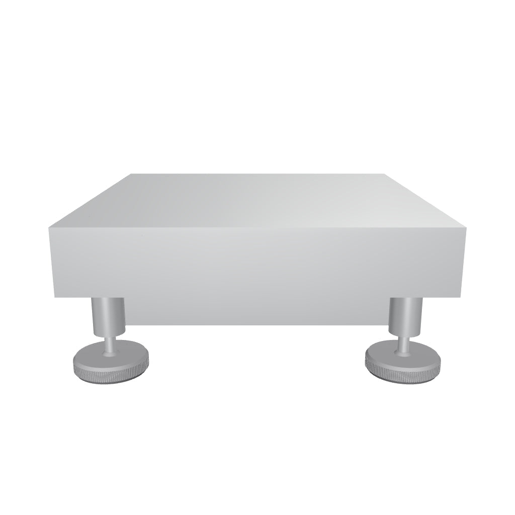 3D-Modell LELC Edelstahl-Wägeplattform mit Aluminium-Wägezelle zum Drehen und Zoomen