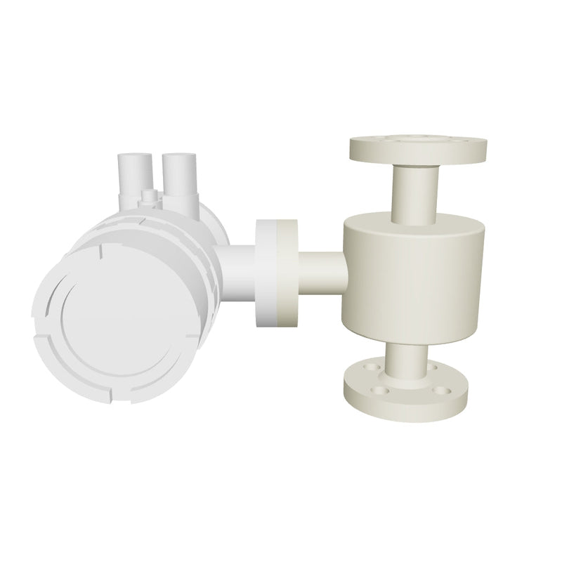 3D-Modell QMKC Magnetisch-induktiver Durchflussmesser zum Drehen und Zoomen