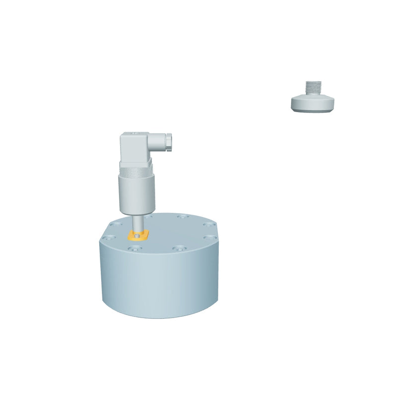 3D-Modell QZKD Zahnrad-Durchflussmesser ohne Anzeige zum Drehen und Zoomen