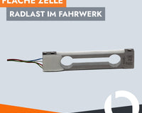 Flache Biegebalken-Wägezelle für bewegte Lasten