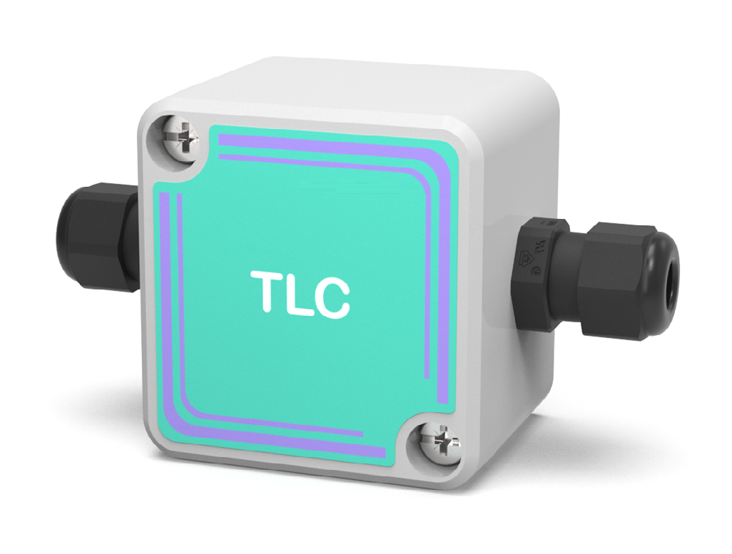 EALAA_CASTLC IP67-Gehäuse für den Wägetransmitter TLC mit zwei Kabelverschraubungen M12 × 1,5