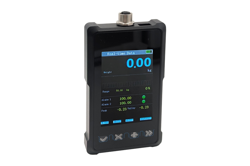EHOB Handheld EPE – Gerät mit eingeschaltetem Farbdisplay, eigenes Foto von octogon