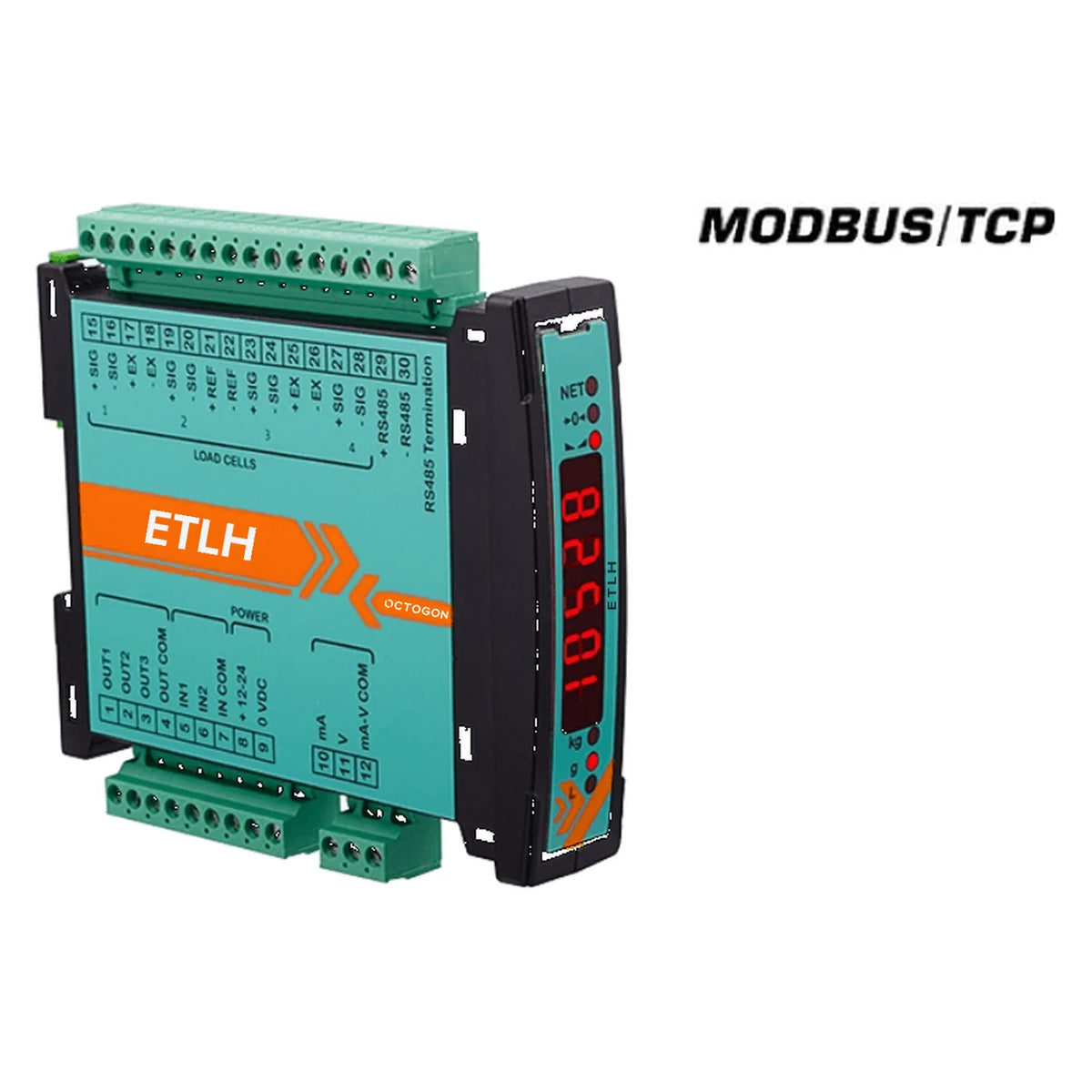 ETLH Wägetransmitter 4 Kanäle, Ausführung Modbus/TCP