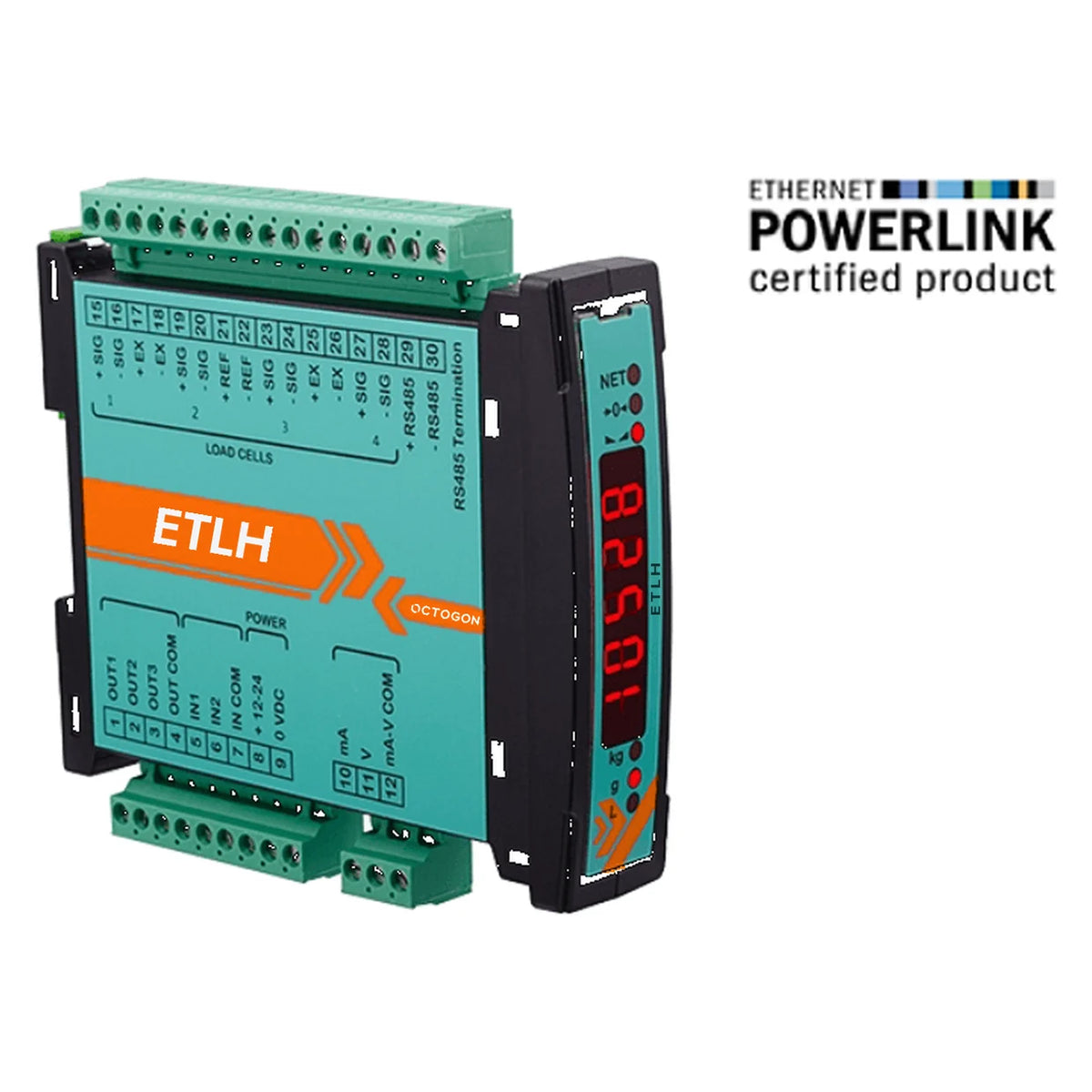 ETLH Wägetransmitter 4 Kanäle, Ausführung POWERLINK