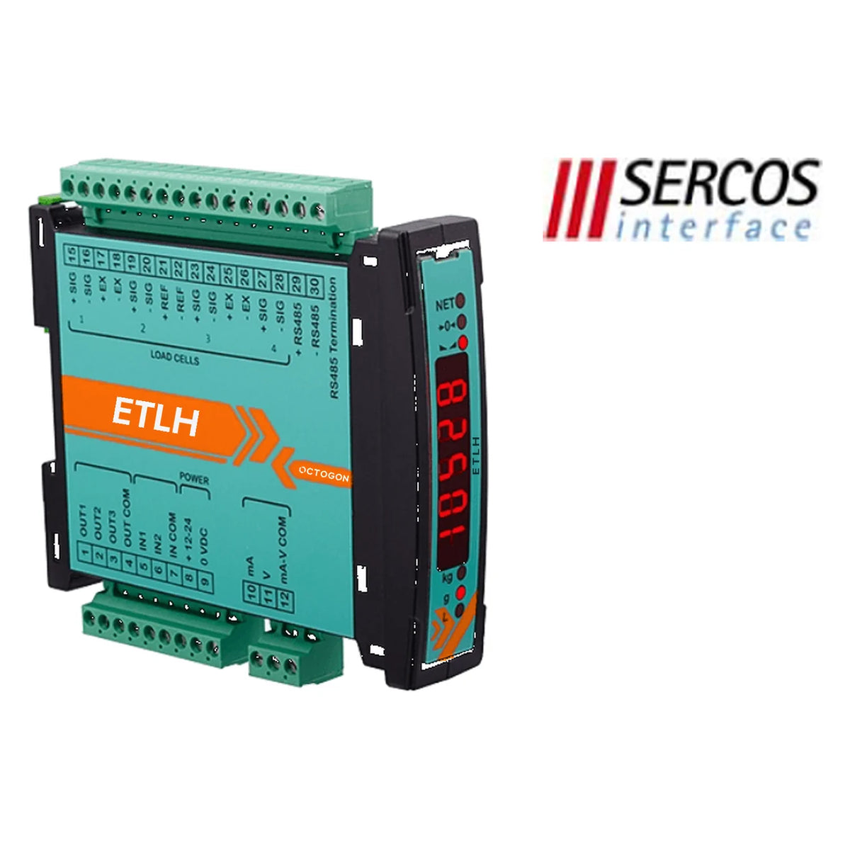 ETLH Wägetransmitter 4 Kanäle, Ausführung SERCOS III