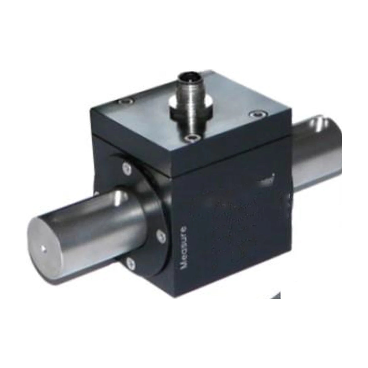 Rotierender Drehmomentsensor MDAC mit Welle und M12-Anschluss