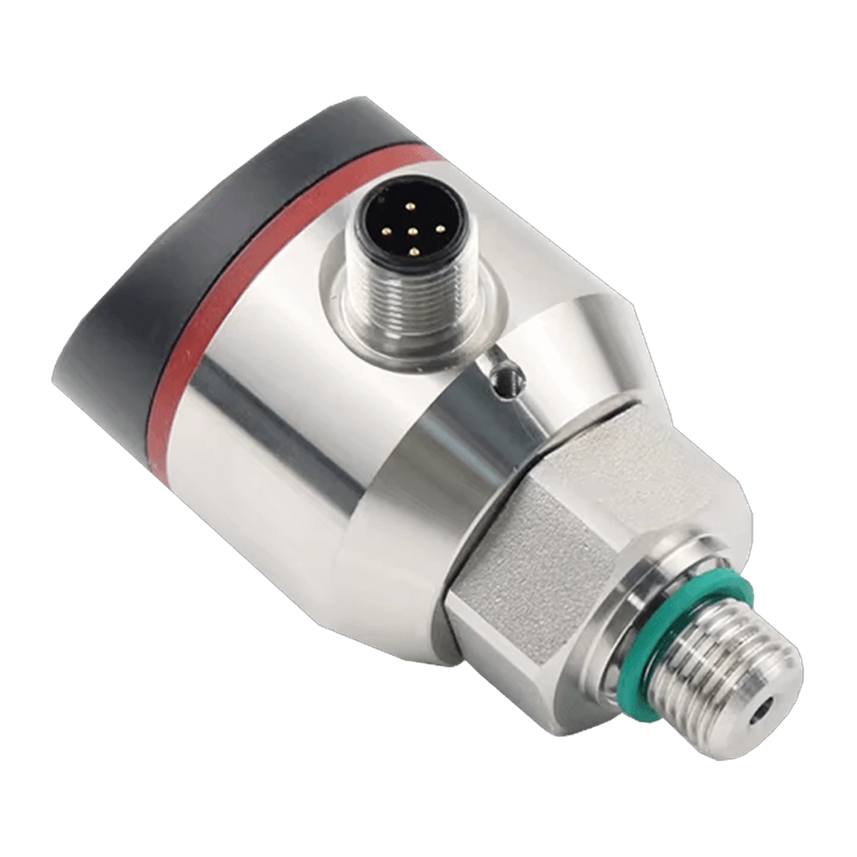 PRKA Elektronischer Drucksensor mit Display: M12-Stecker und Gewindeanschluss
