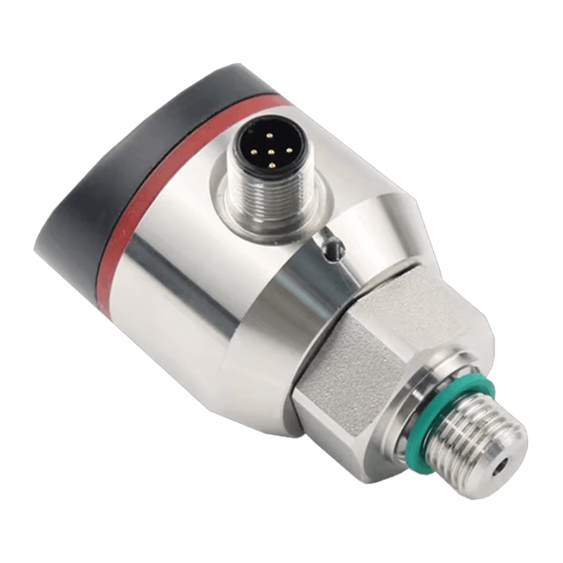 PRKA Elektronischer Drucksensor mit Display: M12-Stecker und Gewindeanschluss